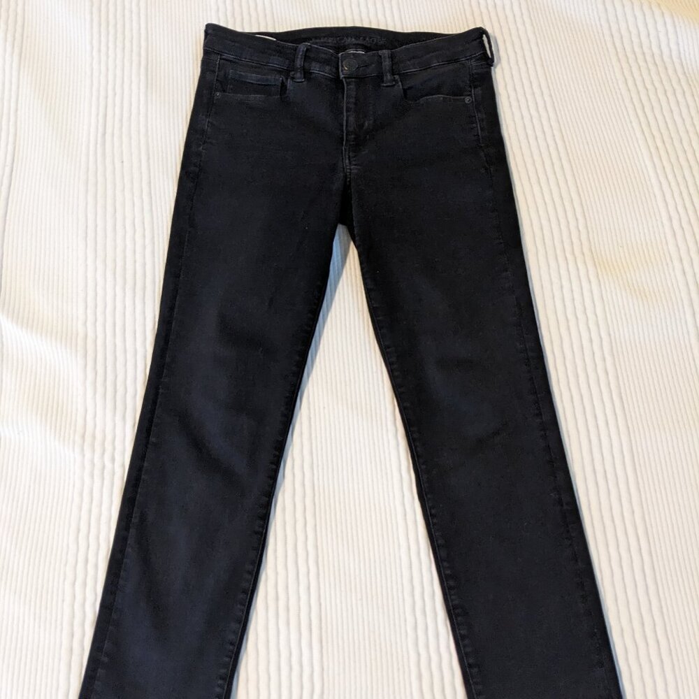 American Eagle Black Skinny Jeans